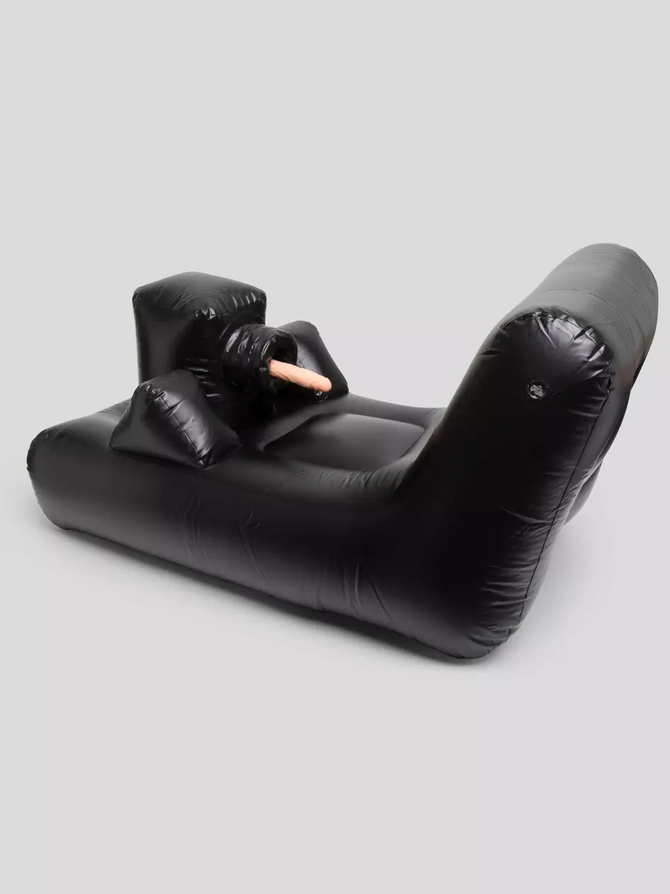 Dark Magic Inflatable Bed with 3 Piece Wireless Controlled Vibrator - Image 5